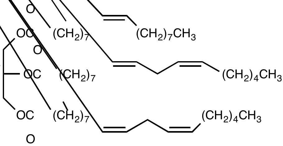 [2190-21-8] 1,2-二亚油?；?3-油?；?rac-甘油