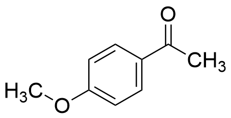 对甲氧基苯乙酮标准品结构式