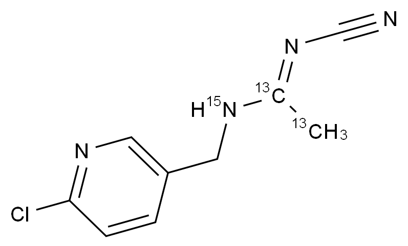 N-去甲基啶虫-13C2-15N