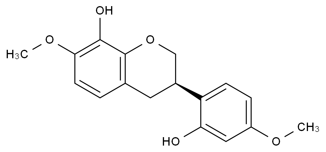 (3R)-8,2′-二羥基-7,4′-二甲氧基異黃烷