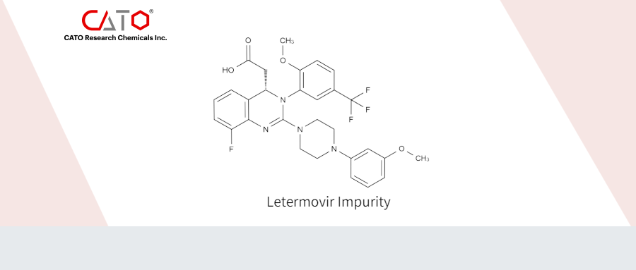 抗巨细胞病毒药物——来特莫韦Letermovir相关杂质研究动态分享