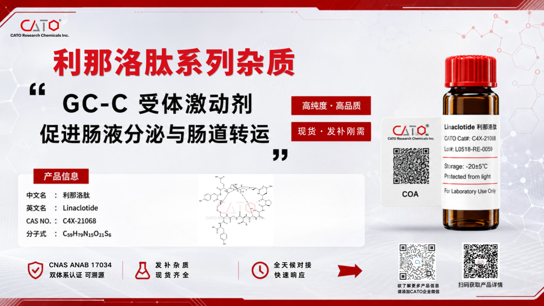 攻克"三对二硫键"纯化壁垒：利那洛肽(Linaclotide)杂质谱与发补对策