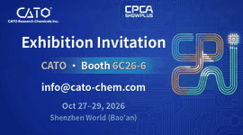 Driving Frontier Materials Innovation | CATO Showcases Optoelectronic Material Customization Solutions at 2026 CPCA Greater Bay Area Electronics Circuit Exhibition